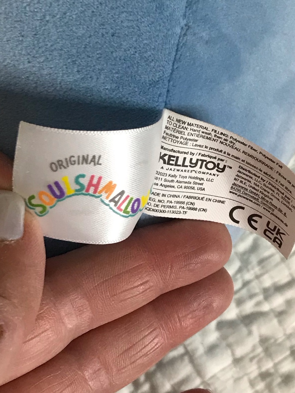 Disney Original Squishmallow Stitch NWT - Picture 6 of 8